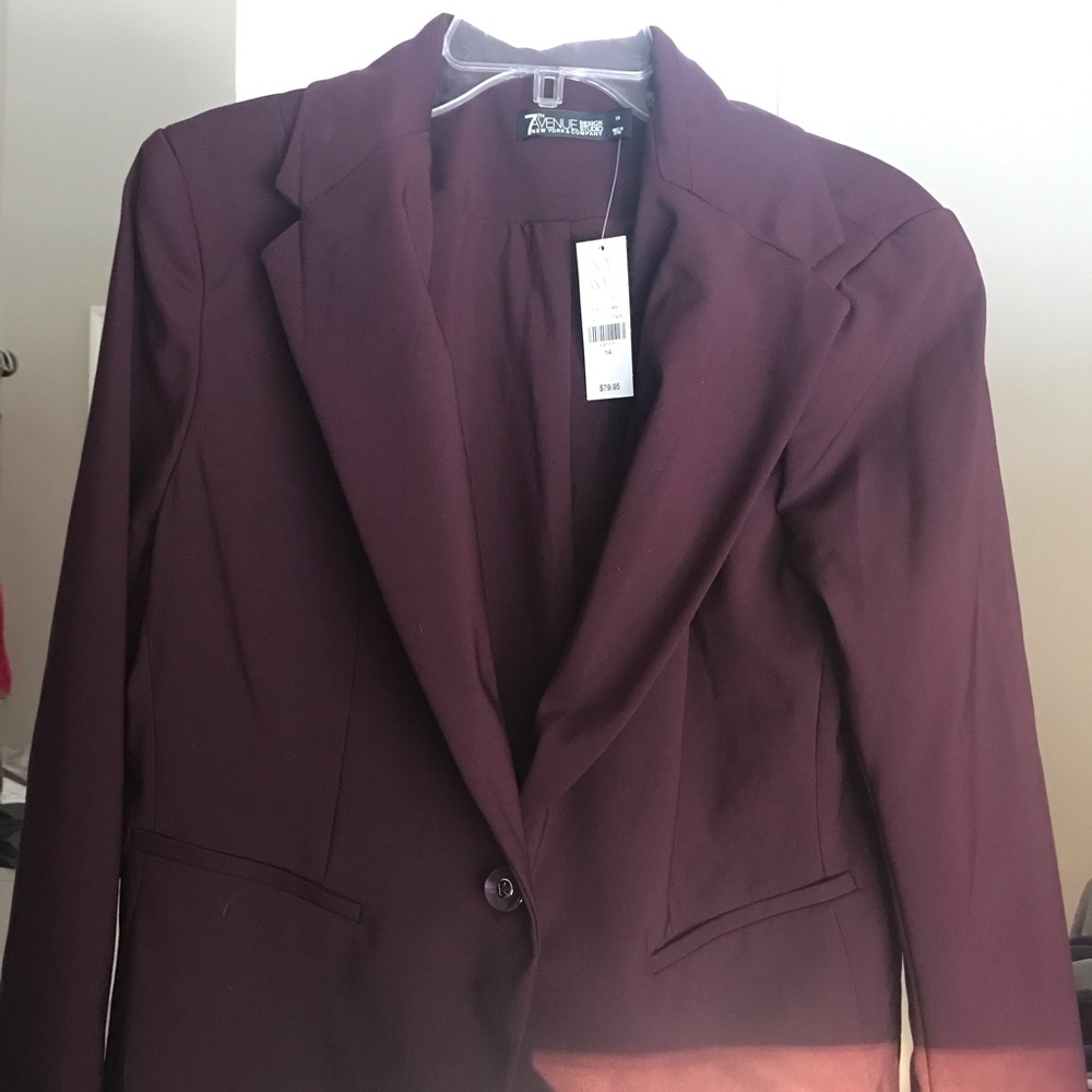 NY&Co One Button Size 14 Blazer
